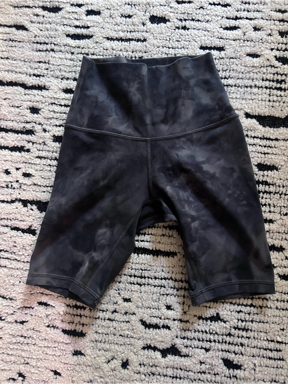 lululemon athletica Black High-Rise Bike Shorts
